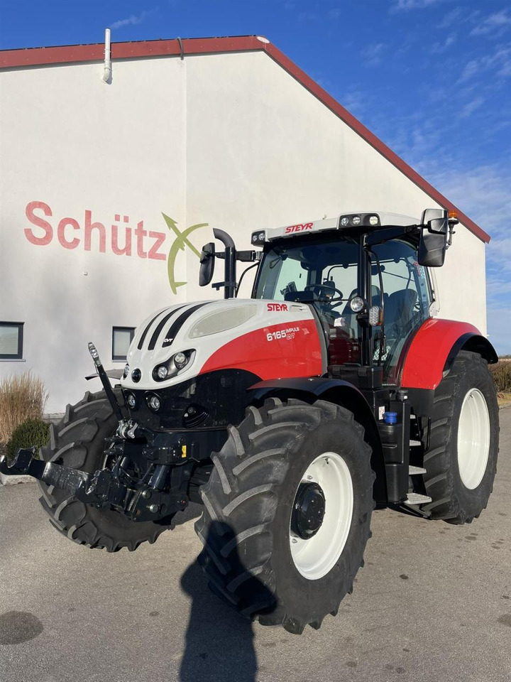 Steyr 6165 Impuls CVT, EE 2023, 430 h, Finanzierung möglich - Tractor: foto 1 Steyr 6165 Impuls CVT, EE 2023, 430 h, Finanzierung möglich - Tractor: foto 1