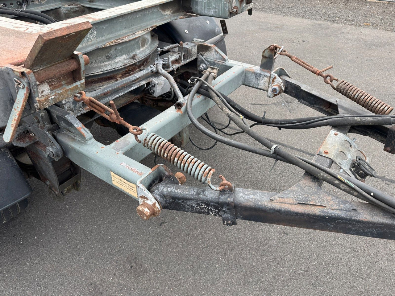 Remolque multilift/ Portacontenedores de cadenas Hüffermann HMA 24.24 3- Achs-  Blattfederung: foto 7