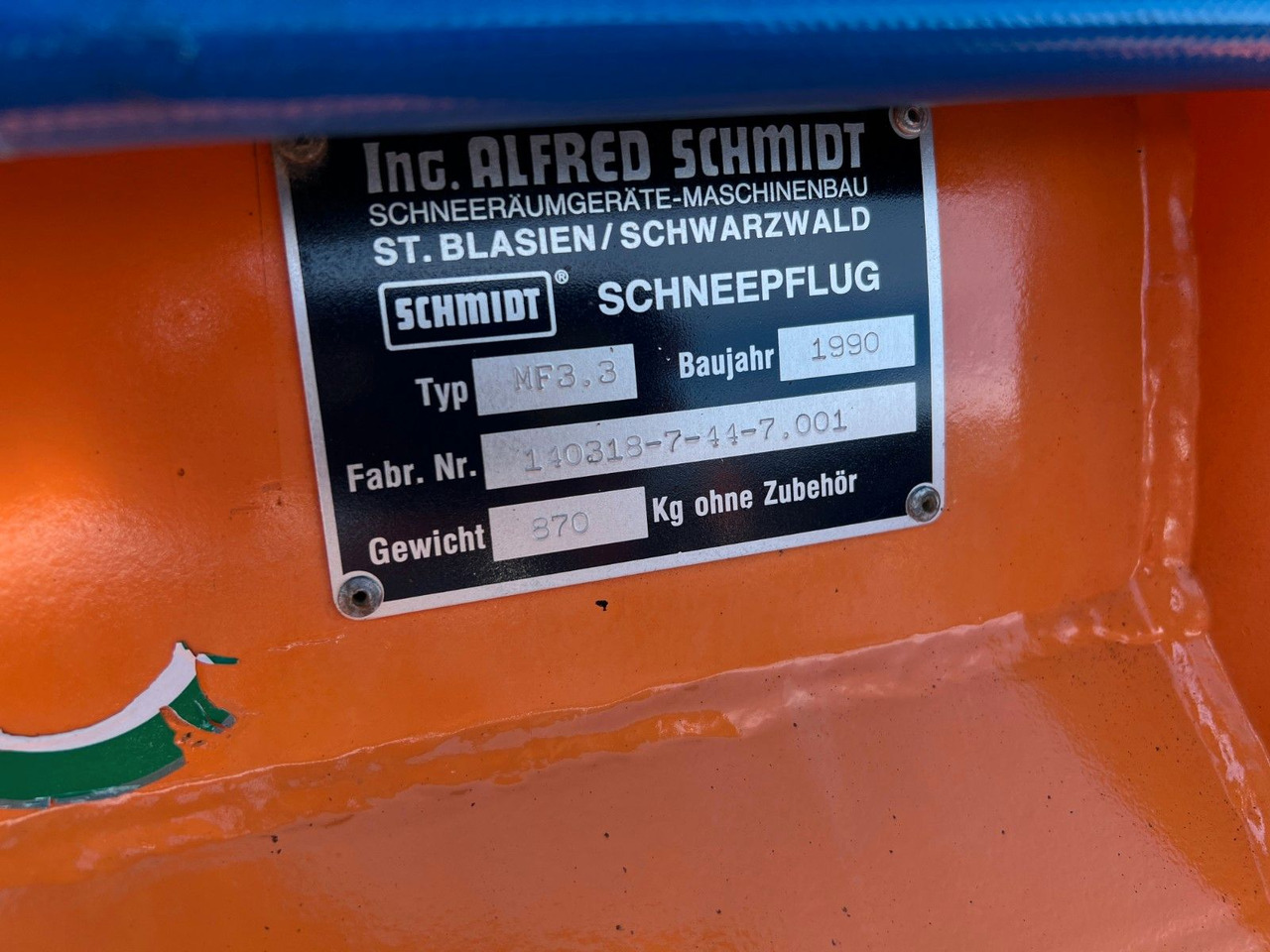 Mehrere Schneepflüge Schmidt, Küpper Weisser mehrere Schneepflüge Schmidt, Küpper Weisser - Cuchilla quitanieves: foto 2 Mehrere Schneepflüge Schmidt, Küpper Weisser mehrere Schneepflüge Schmidt, Küpper Weisser - Cuchilla quitanieves: foto 2