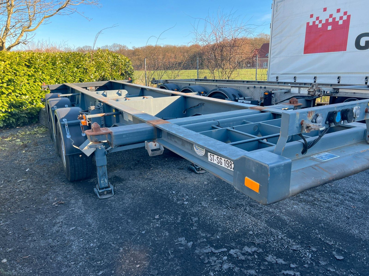 Semirremolque portacontenedore/ Intercambiable MKF F.ATL 20 MKF F.ATL 20: foto 1