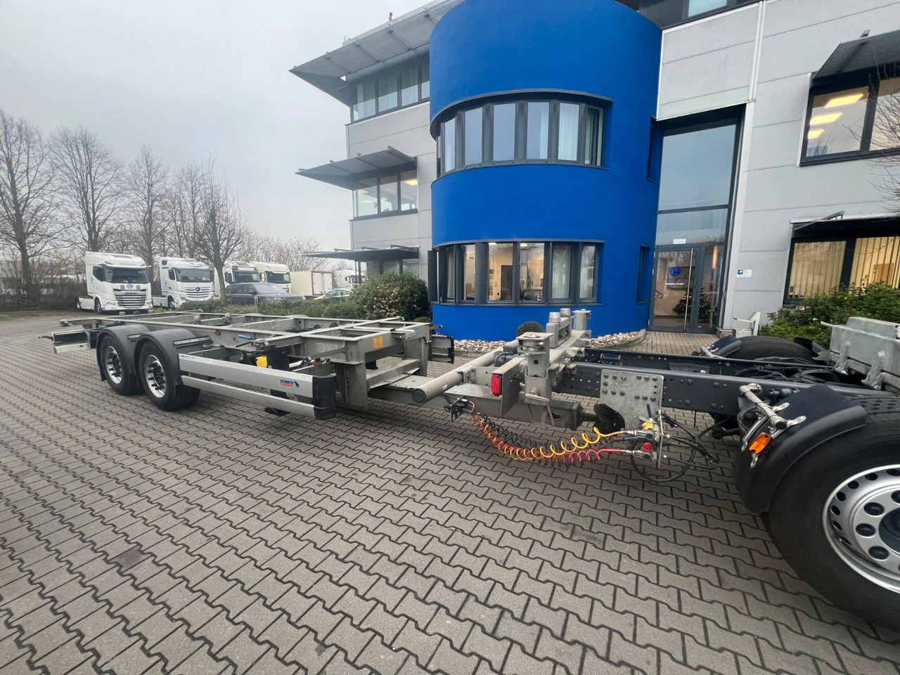 Schmitz Cargobull ZWF 18/L-20' MIDI - Remolque portacontenedore/ Intercambiable: foto 1 Schmitz Cargobull ZWF 18/L-20' MIDI - Remolque portacontenedore/ Intercambiable: foto 1