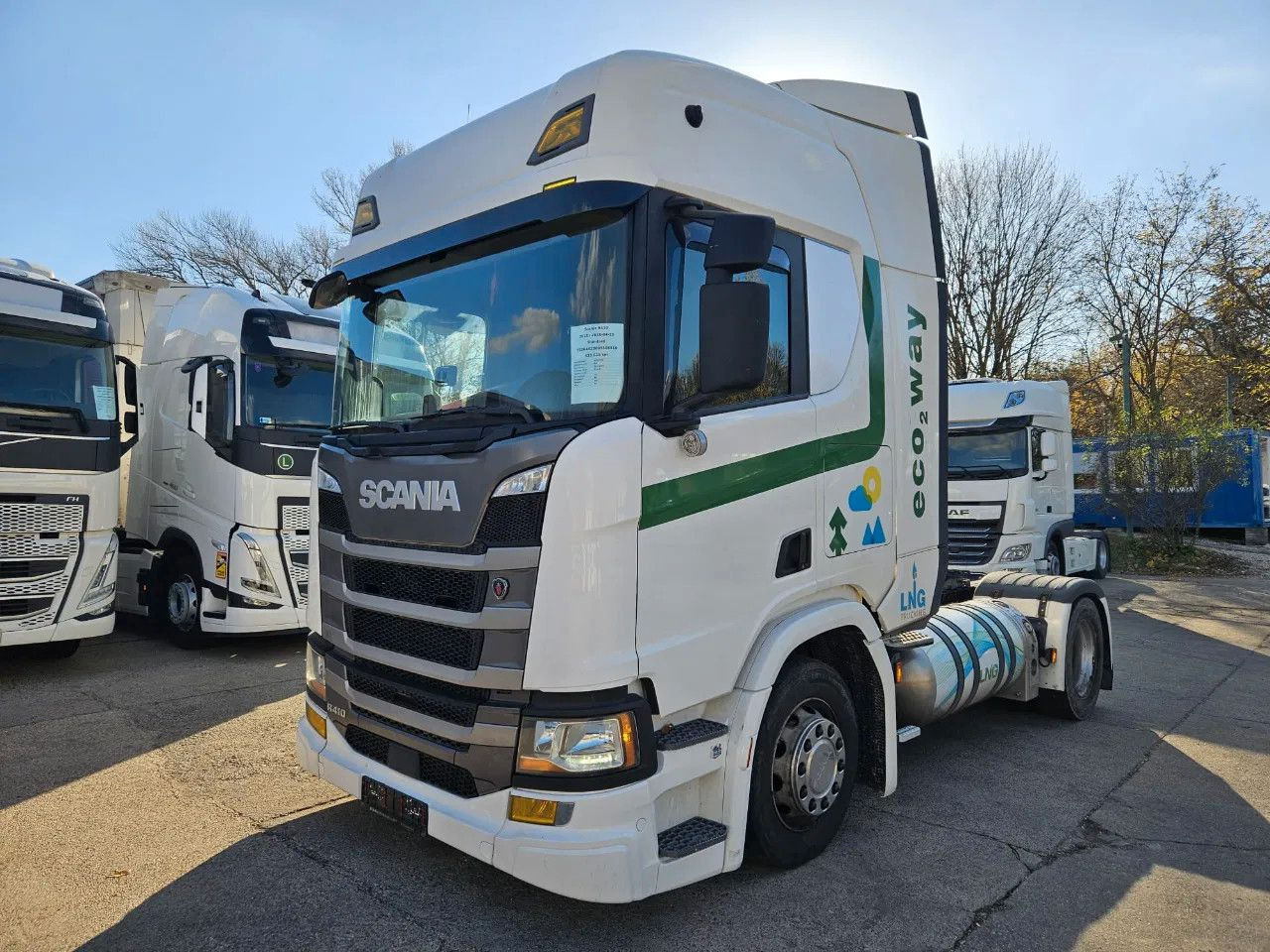 Scania R410 LNG, ADR, Big Navi, Camera - Cabeza tractora: foto 1 Scania R410 LNG, ADR, Big Navi, Camera - Cabeza tractora: foto 1