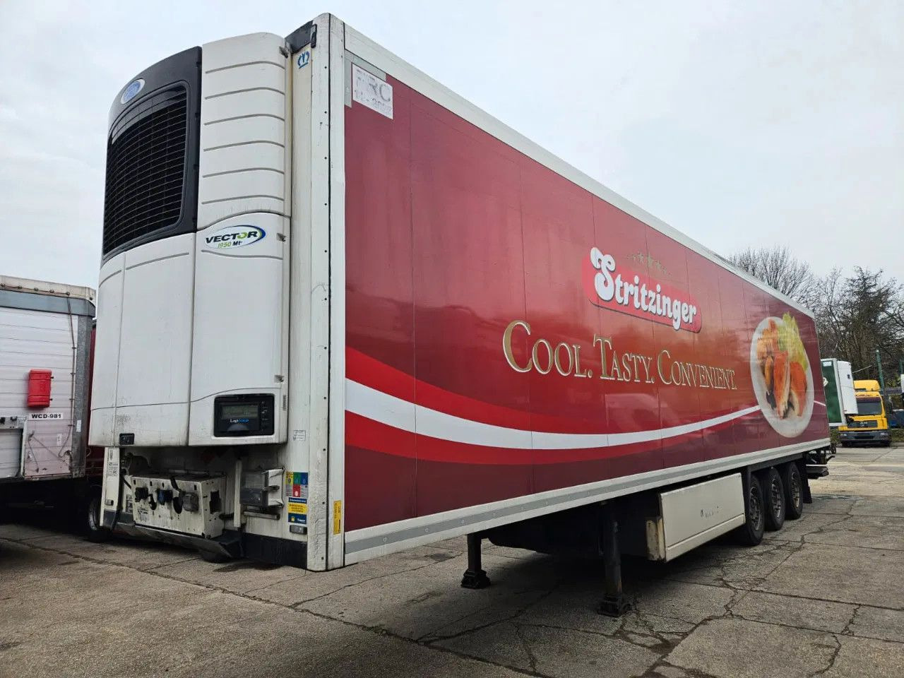 Krone SD Carrier Vector I950 Mt Multi Temp, Tail Lift, - Semirremolque frigorífico: foto 1 Krone SD Carrier Vector I950 Mt Multi Temp, Tail Lift, - Semirremolque frigorífico: foto 1
