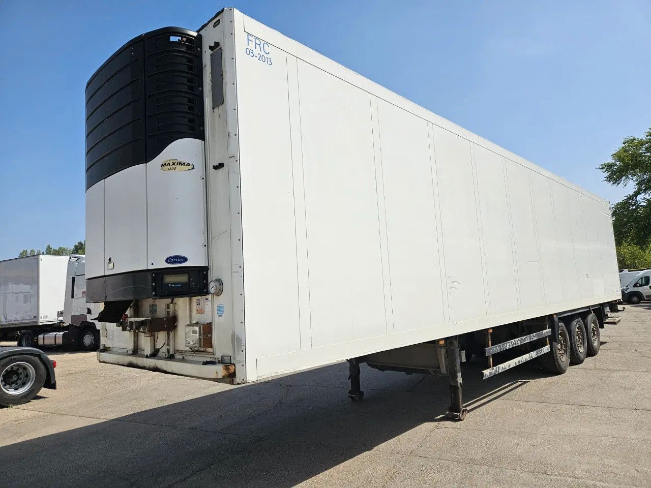 Schmitz Cargobull SKO24 Carrier Maxima 1300 Tail Lift, A axle lift - Semirremolque frigorífico: foto 1 Schmitz Cargobull SKO24 Carrier Maxima 1300 Tail Lift, A axle lift - Semirremolque frigorífico: foto 1