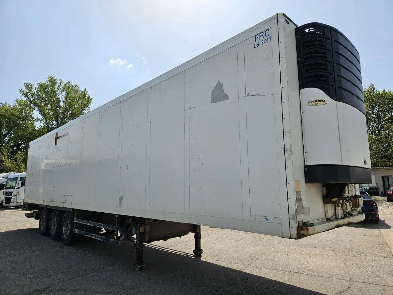Schmitz Cargobull SKO24 Carrier Maxima 1300 Tail Lift, A axle lift - Semirremolque frigorífico: foto 2 Schmitz Cargobull SKO24 Carrier Maxima 1300 Tail Lift, A axle lift - Semirremolque frigorífico: foto 2