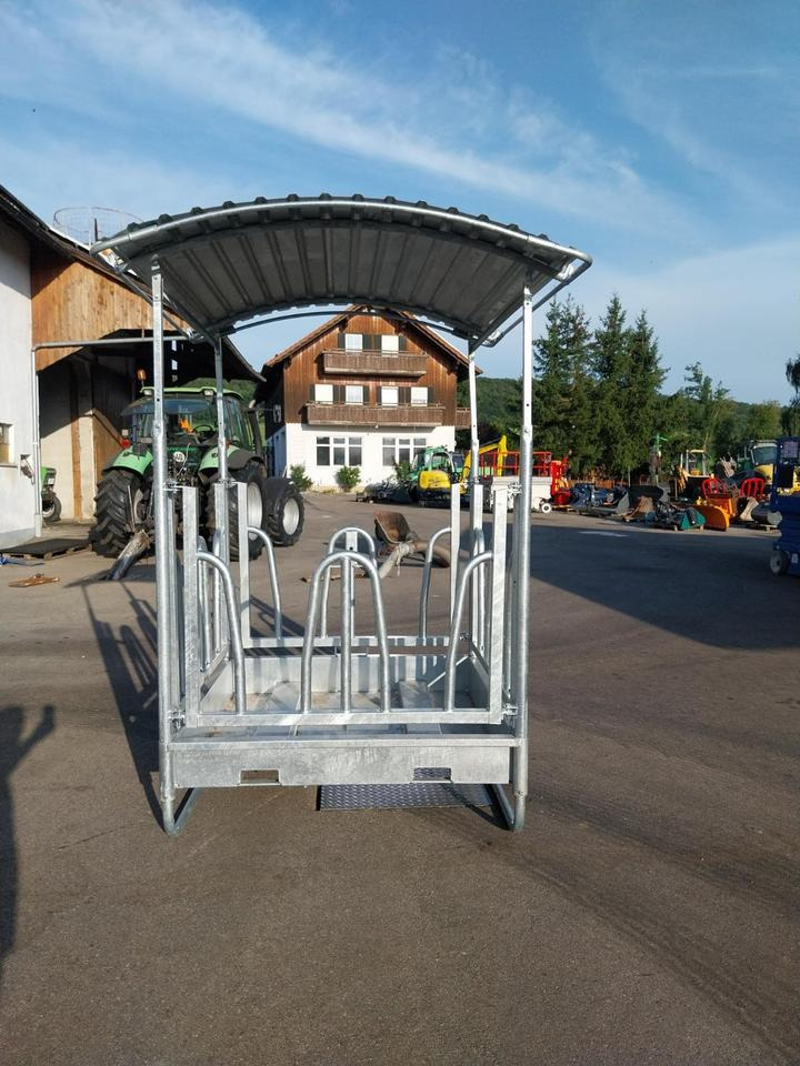 Futterraufe Pferde Rinder Heuraufe Raufe Heu Silage Kuh - Maquinaria ganadera: foto 1 Futterraufe Pferde Rinder Heuraufe Raufe Heu Silage Kuh - Maquinaria ganadera: foto 1