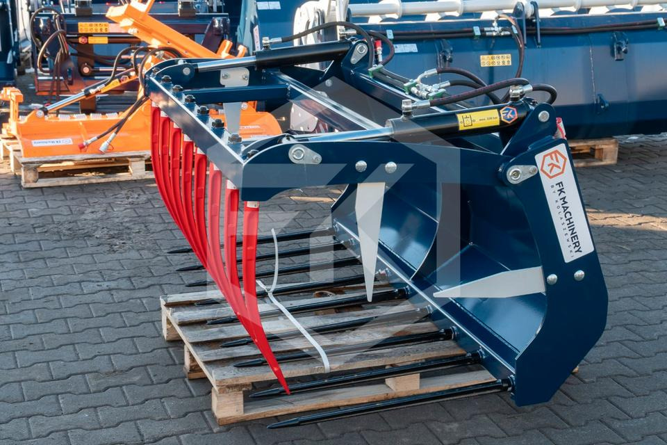 Krokodilgebiss Greifschaufel Frontlader Hoflader Euro Fendt - Equipo para silos: foto 5 Krokodilgebiss Greifschaufel Frontlader Hoflader Euro Fendt - Equipo para silos: foto 5