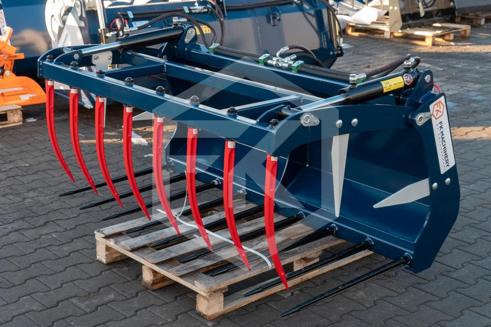 Krokodilgebiss Greifschaufel Frontlader Hoflader Euro Fendt - Equipo para silos: foto 2 Krokodilgebiss Greifschaufel Frontlader Hoflader Euro Fendt - Equipo para silos: foto 2