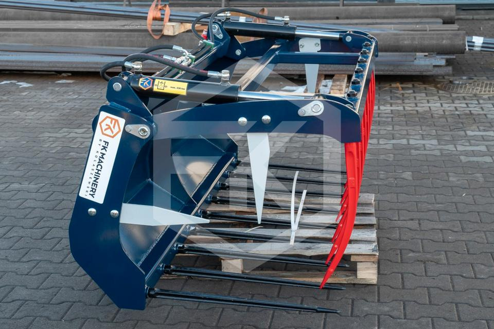 Krokodilgebiss Greifschaufel Frontlader Hoflader Euro Fendt - Equipo para silos: foto 3 Krokodilgebiss Greifschaufel Frontlader Hoflader Euro Fendt - Equipo para silos: foto 3