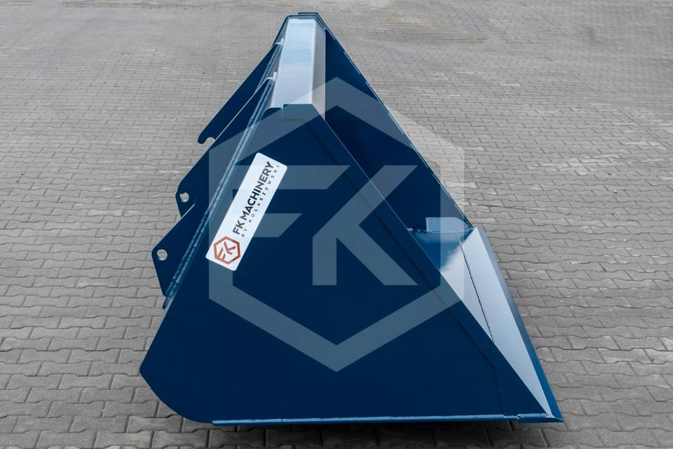 Leichtgutschaufel 1,4m bis 2,4m Volumenschaufel Euro Schaufel CNH - Cazo cargador: foto 5 Leichtgutschaufel 1,4m bis 2,4m Volumenschaufel Euro Schaufel CNH - Cazo cargador: foto 5