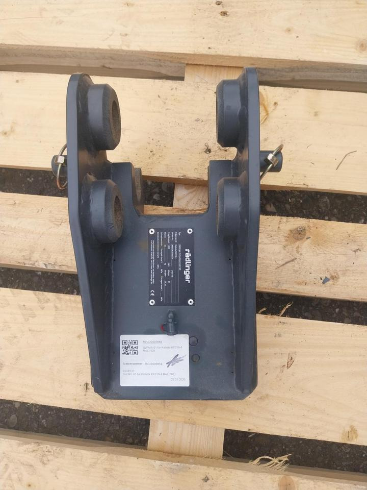 Neuen Schnellwechsler MS 01 1 - 2,5 to Minibagger Kubota 19 - Acoplamiento rápido para Miniexcavadora: foto 1 Neuen Schnellwechsler MS 01 1 - 2,5 to Minibagger Kubota 19 - Acoplamiento rápido para Miniexcavadora: foto 1