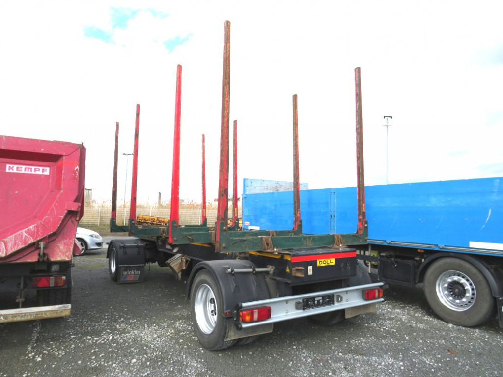 DOLL DOLL Kurzholzanhänger Spezialanhänger A 131 - Remolque maderero: foto 3 DOLL DOLL Kurzholzanhänger Spezialanhänger A 131 - Remolque maderero: foto 3