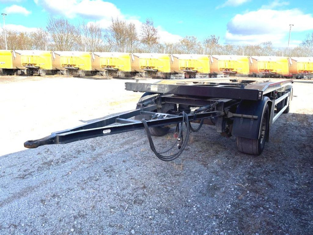 Hüffermann 2-achs Abrollanhänger HAR 18.70 Containeranhänge - Remolque multilift/ Portacontenedores de cadenas: foto 1 Hüffermann 2-achs Abrollanhänger HAR 18.70 Containeranhänge - Remolque multilift/ Portacontenedores de cadenas: foto 1