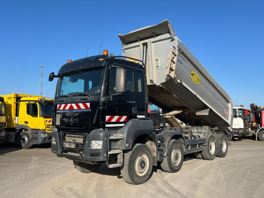 MAN TG-S 35.460 8x6 BB 4 Achs Muldenkipper Meiller 18m³ - Dúmper: foto 1 MAN TG-S 35.460 8x6 BB 4 Achs Muldenkipper Meiller 18m³ - Dúmper: foto 1