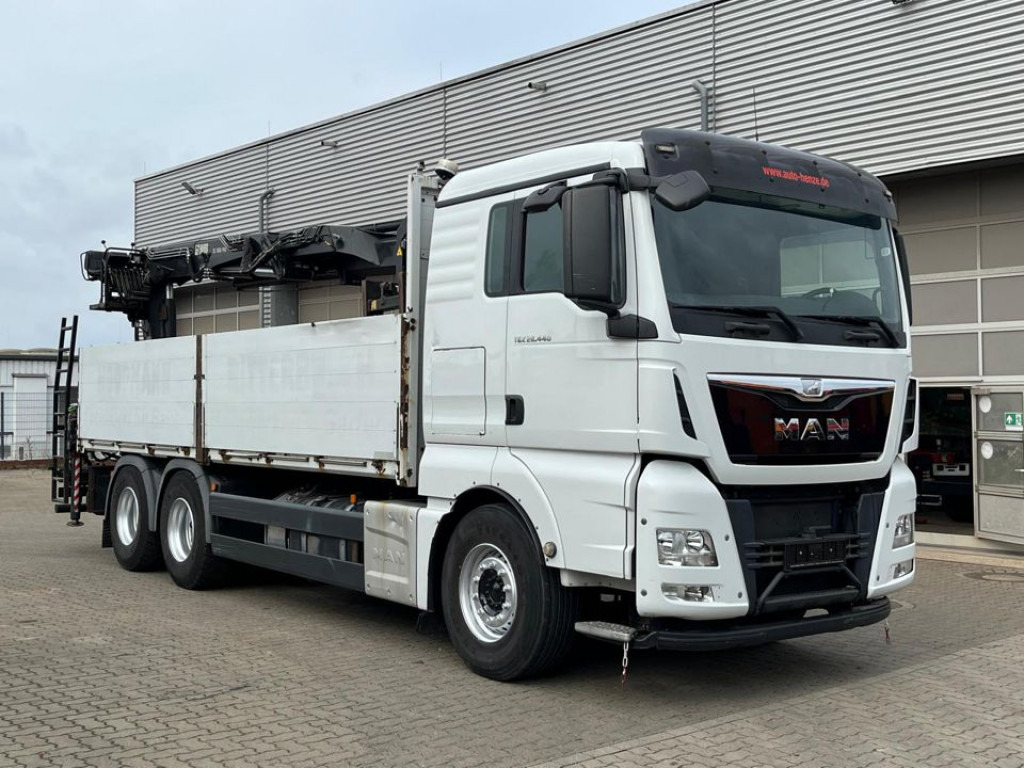 MAN TG-X 26.440 6x4 Pritsche Heckkran Hiab XS 166 - Camión caja abierta, Camión grúa: foto 4 MAN TG-X 26.440 6x4 Pritsche Heckkran Hiab XS 166 - Camión caja abierta, Camión grúa: foto 4