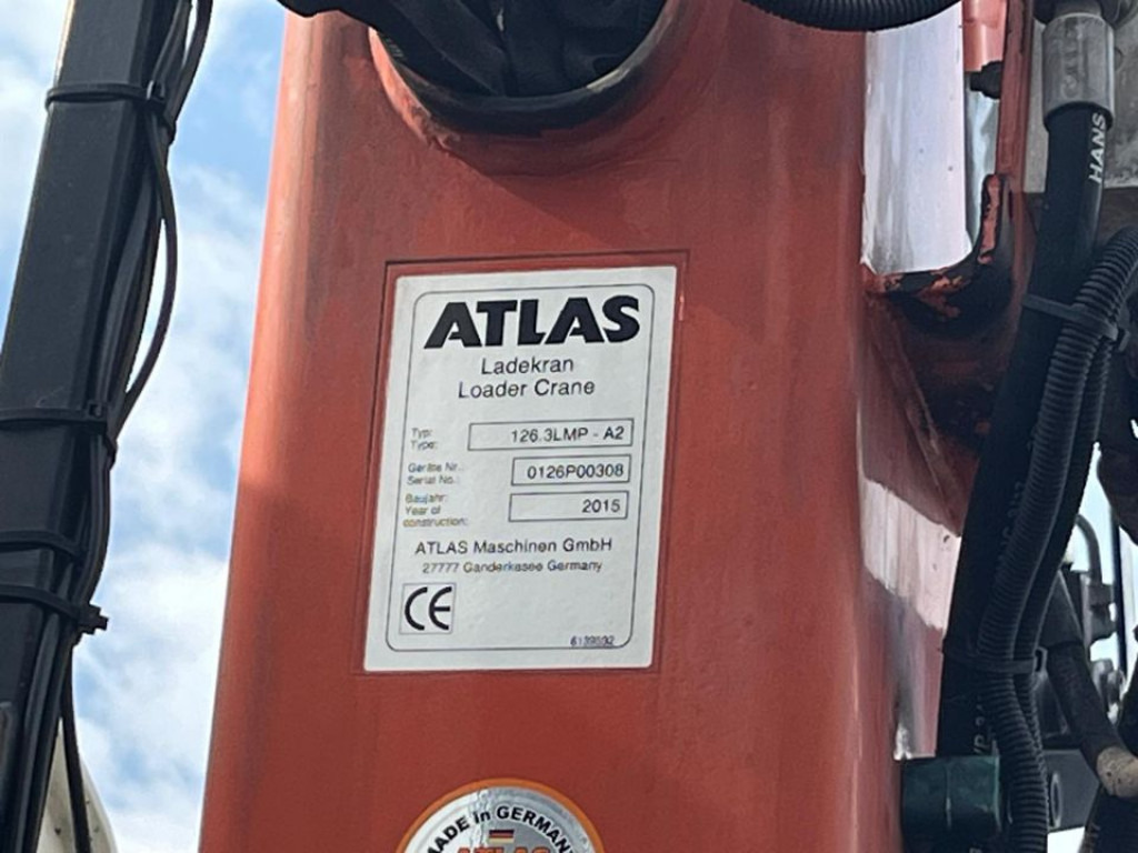 MERCEDES-BENZ Arocs 1835 K 2-Achs Kipper Kran Atlas 126.3 - Camión volquete, Camión grúa: foto 5 MERCEDES-BENZ Arocs 1835 K 2-Achs Kipper Kran Atlas 126.3 - Camión volquete, Camión grúa: foto 5