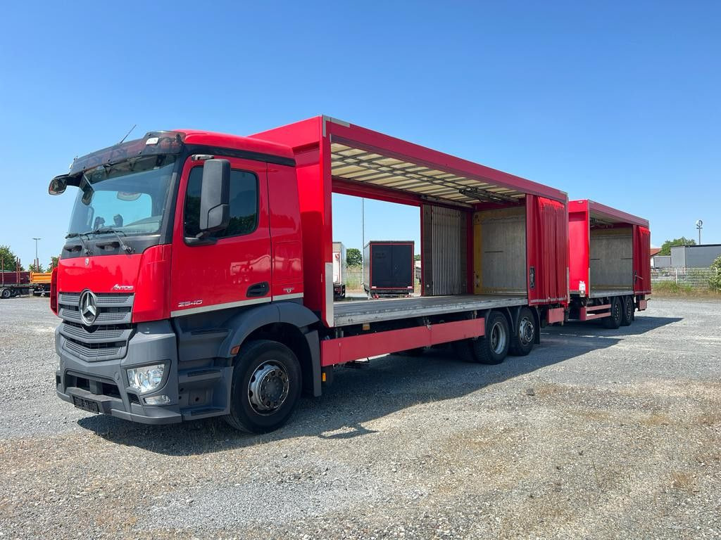 Mercedes-Benz Antos 2540 L 6x2 Pritsche LBW Mercedes-Benz Antos 2540 L 6x2 Pritsche LBW Coca Cola Getränke - Camión lona: foto 4 Mercedes-Benz Antos 2540 L 6x2 Pritsche LBW Mercedes-Benz Antos 2540 L 6x2 Pritsche LBW Coca Cola Getränke - Camión lona: foto 4