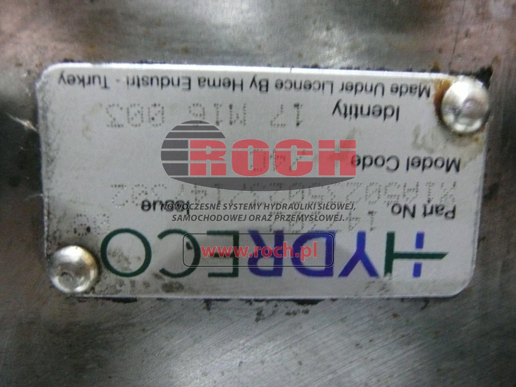 HYDRECO X1A50235023/147302/4C 147302 - Bomba hidráulica: foto 2 HYDRECO X1A50235023/147302/4C 147302 - Bomba hidráulica: foto 2