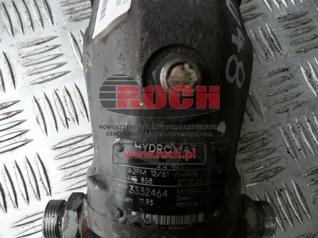 HYDROMATIK A2FM12/61W-PPB030 4..858 211.10.25.54 212825 - Motor hidráulico: foto 1 HYDROMATIK A2FM12/61W-PPB030 4..858 211.10.25.54 212825 - Motor hidráulico: foto 1