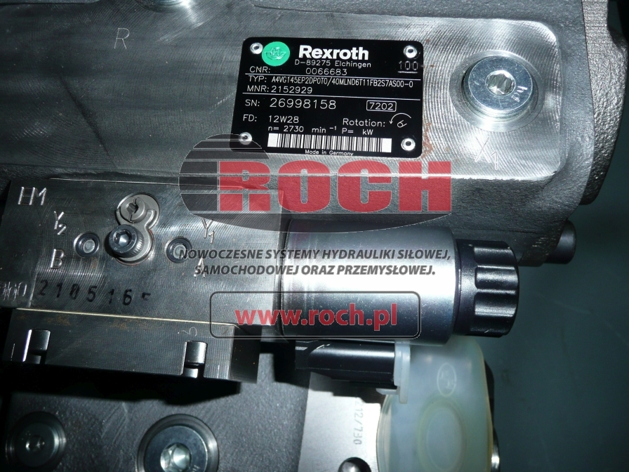 REXROTH A4VG145EP2DP0T0/40MLND6T11FB2S7AS00-0 2152929 0066683 - Bomba hidráulica para Cosechadoras de remolacha: foto 2 REXROTH A4VG145EP2DP0T0/40MLND6T11FB2S7AS00-0 2152929 0066683 - Bomba hidráulica para Cosechadoras de remolacha: foto 2