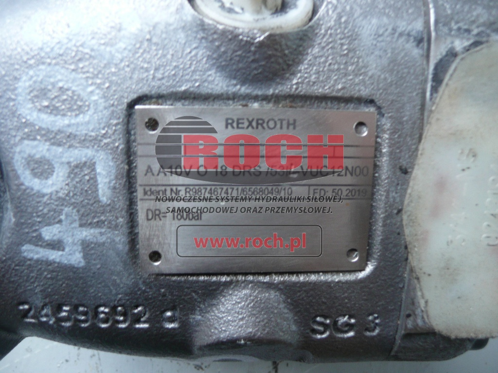 REXROTH AA10VO18DRS/53L-VUC12N00 - Bomba hidráulica: foto 2 REXROTH AA10VO18DRS/53L-VUC12N00 - Bomba hidráulica: foto 2