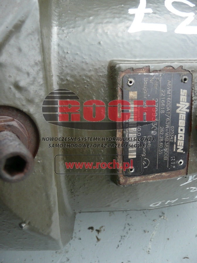 SENNEBOGEN A6VM160DA1/63W-VAB38800-B 2216618 262.28.60.31 - Motor hidráulico para Cargadora de ruedas: foto 2 SENNEBOGEN A6VM160DA1/63W-VAB38800-B 2216618 262.28.60.31 - Motor hidráulico para Cargadora de ruedas: foto 2