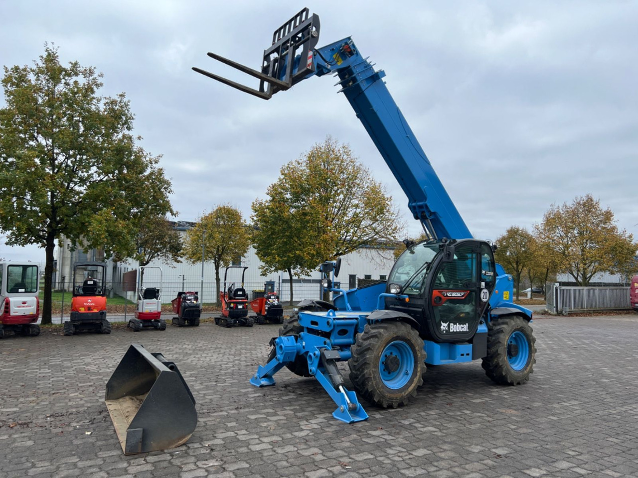 Bobcat T 40.180 SLPRC, Bj 21/22, 50 BH, Schaufel Gabel - Cargadora de ruedas: foto 1 Bobcat T 40.180 SLPRC, Bj 21/22, 50 BH, Schaufel Gabel - Cargadora de ruedas: foto 1