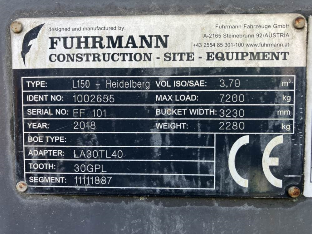 Fuhrmann Schaufeln mit Zähnen - Cazo: foto 5 Fuhrmann Schaufeln mit Zähnen - Cazo: foto 5