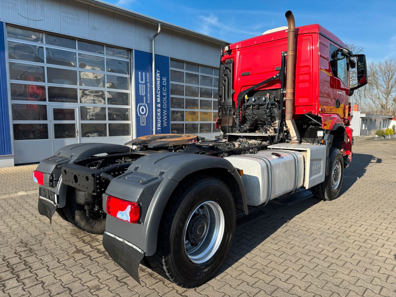 MAN TGS 18.510 4x4 SZM - Kipphyd. Blatt Luft Pritard - Cabeza tractora: foto 4 MAN TGS 18.510 4x4 SZM - Kipphyd. Blatt Luft Pritard - Cabeza tractora: foto 4