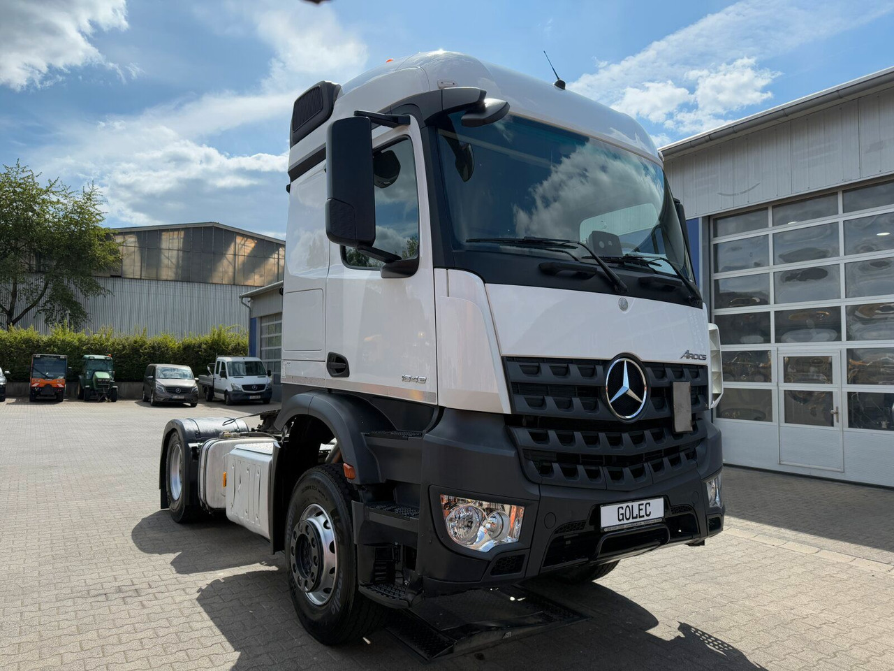 Mercedes-Benz Actros 1843 SZM 4x2 Kipphydraulik - Cabeza tractora: foto 1 Mercedes-Benz Actros 1843 SZM 4x2 Kipphydraulik - Cabeza tractora: foto 1