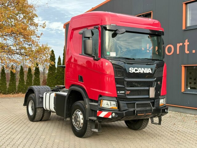 Scania G450 4x4 Euro 6 SZM Kipphydraulik Blatt/ Blatt - Cabeza tractora: foto 1 Scania G450 4x4 Euro 6 SZM Kipphydraulik Blatt/ Blatt - Cabeza tractora: foto 1