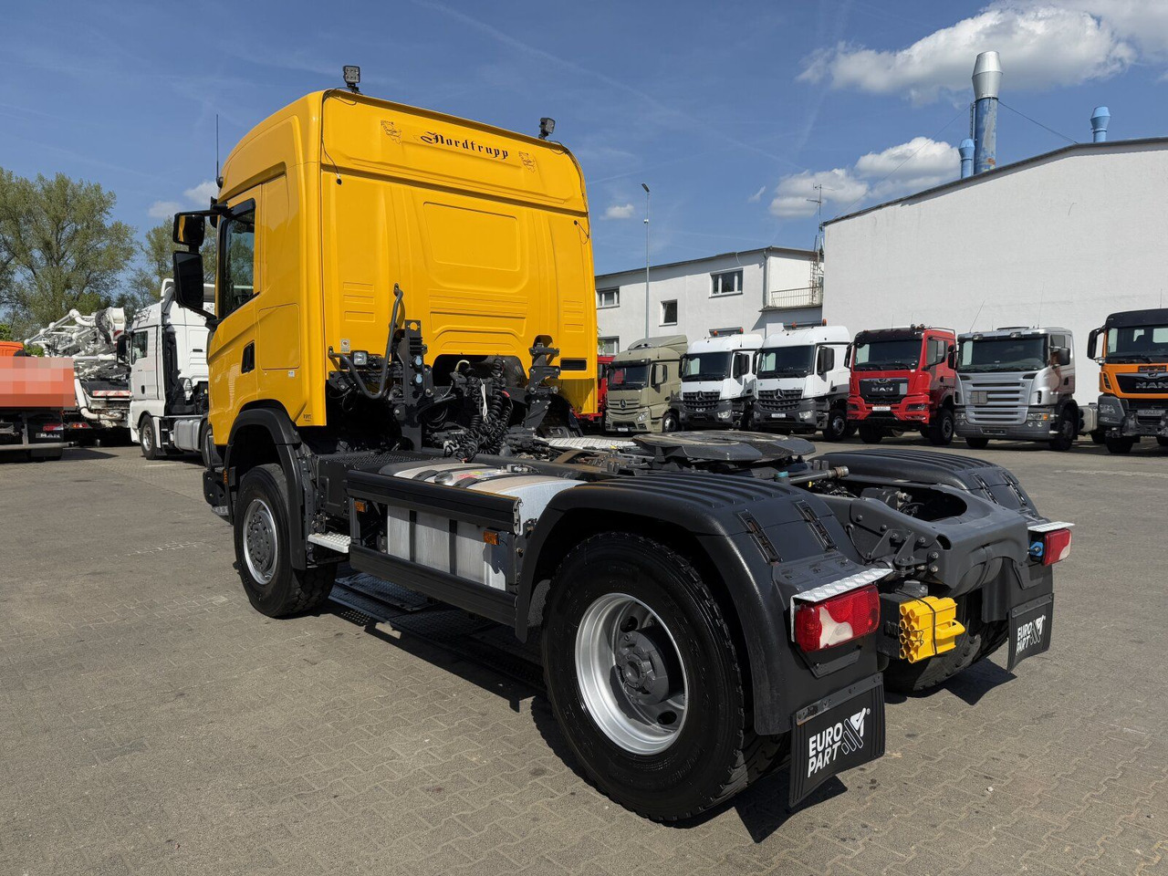 Scania G450 XT 4x4 Euro 6 SZM Kipphydraulik Blatt/ Luft - Cabeza tractora: foto 5 Scania G450 XT 4x4 Euro 6 SZM Kipphydraulik Blatt/ Luft - Cabeza tractora: foto 5