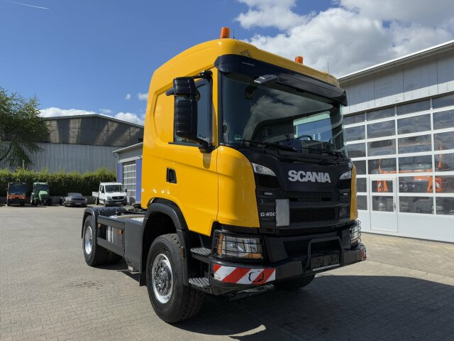 Scania G450 XT 4x4 Euro 6 SZM Kipphydraulik Blatt/ Luft - Cabeza tractora: foto 1 Scania G450 XT 4x4 Euro 6 SZM Kipphydraulik Blatt/ Luft - Cabeza tractora: foto 1