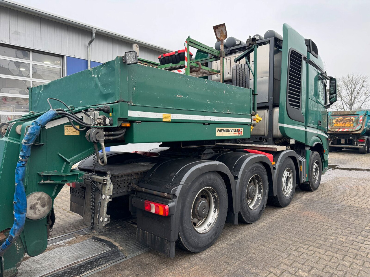 Faymonville STBZ-6VA Tieflader 4+2 Achse + Schwerlast *83 T - Semirremolque góndola rebajadas: foto 5 Faymonville STBZ-6VA Tieflader 4+2 Achse + Schwerlast *83 T - Semirremolque góndola rebajadas: foto 5