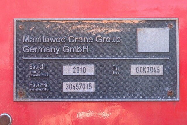 Grove GCK 3045 CITY KRAN 45 Ton - 5800 Std - Autogrúa: foto 4 Grove GCK 3045 CITY KRAN 45 Ton - 5800 Std - Autogrúa: foto 4