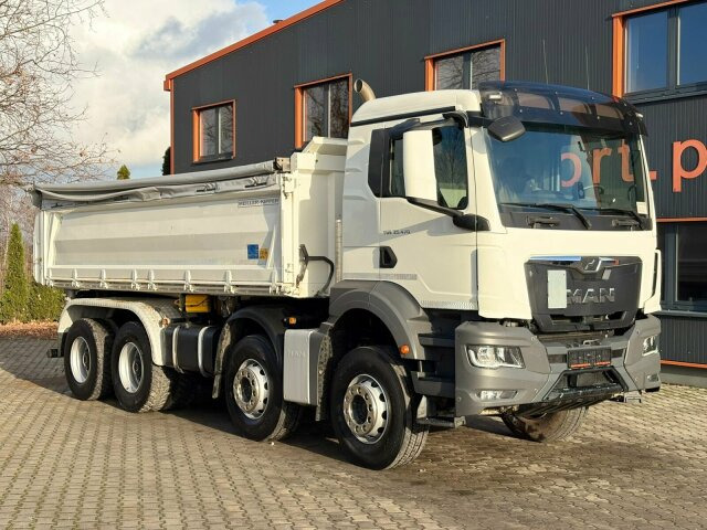 MAN TGS 35.470 8x4 BB Euro6 Meiller Kipper Bordmatik - Camión volquete: foto 1 MAN TGS 35.470 8x4 BB Euro6 Meiller Kipper Bordmatik - Camión volquete: foto 1