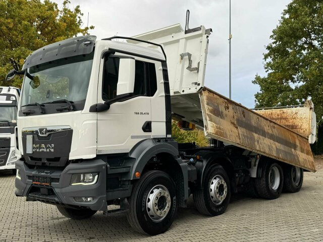MAN TGS 35.470 8x4 BB Euro6 Meiller Kipper Bordmatik - Camión volquete: foto 4 MAN TGS 35.470 8x4 BB Euro6 Meiller Kipper Bordmatik - Camión volquete: foto 4