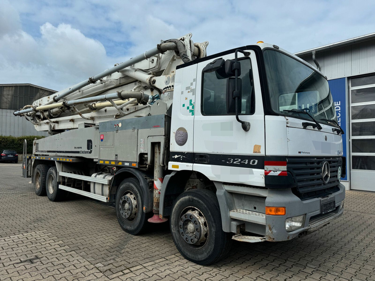 Mercedes-Benz ACTROS 3240 8x4 Betonpumpe PUTZMEISTER BSF 42 M - Camión bomba de hormigón: foto 1 Mercedes-Benz ACTROS 3240 8x4 Betonpumpe PUTZMEISTER BSF 42 M - Camión bomba de hormigón: foto 1