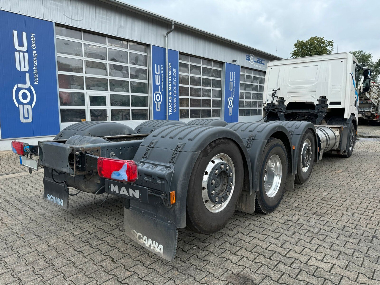 Scania G 410 B8x2*6 NB LNG Fahrgestell Nebenantrieb - Camión chasis, Camión grúa: foto 5 Scania G 410 B8x2*6 NB LNG Fahrgestell Nebenantrieb - Camión chasis, Camión grúa: foto 5