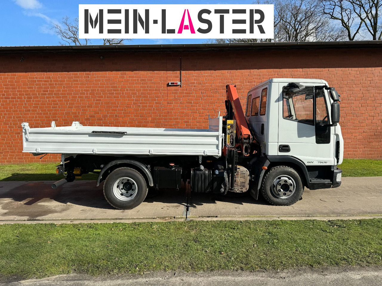 Iveco ML75E16 3 S-Kipper Kran PK 9,4m-550 kg Greifer - Furgoneta basculante: foto 4 Iveco ML75E16 3 S-Kipper Kran PK 9,4m-550 kg Greifer - Furgoneta basculante: foto 4