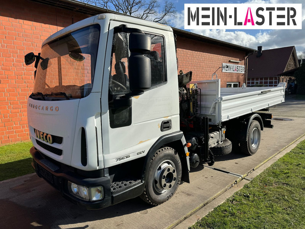 Iveco ML75E16 3 S-Kipper Kran PK 9,4m-550 kg Greifer - Furgoneta basculante: foto 3 Iveco ML75E16 3 S-Kipper Kran PK 9,4m-550 kg Greifer - Furgoneta basculante: foto 3