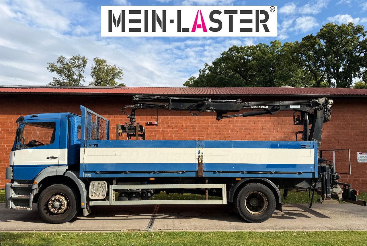 Mercedes-Benz 1823 Atego Atlas 105.2 1.Hand nur 226.000 km - Camión caja abierta, Camión grúa: foto 4 Mercedes-Benz 1823 Atego Atlas 105.2 1.Hand nur 226.000 km - Camión caja abierta, Camión grúa: foto 4