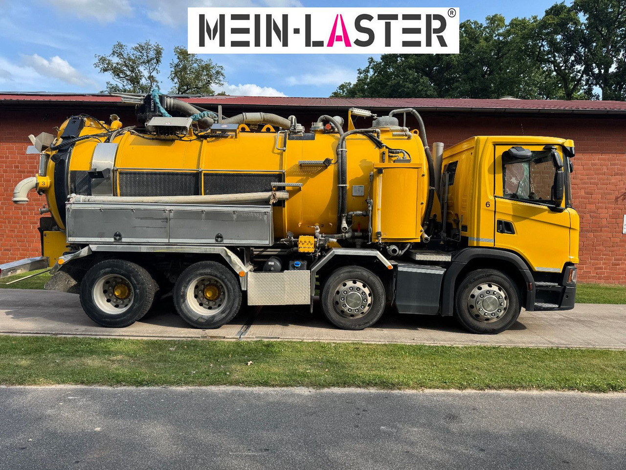 Scania G 450 8x4 Kaiser Twister Komfort V2A Funk - Limpieza de alcantarillado: foto 3 Scania G 450 8x4 Kaiser Twister Komfort V2A Funk - Limpieza de alcantarillado: foto 3