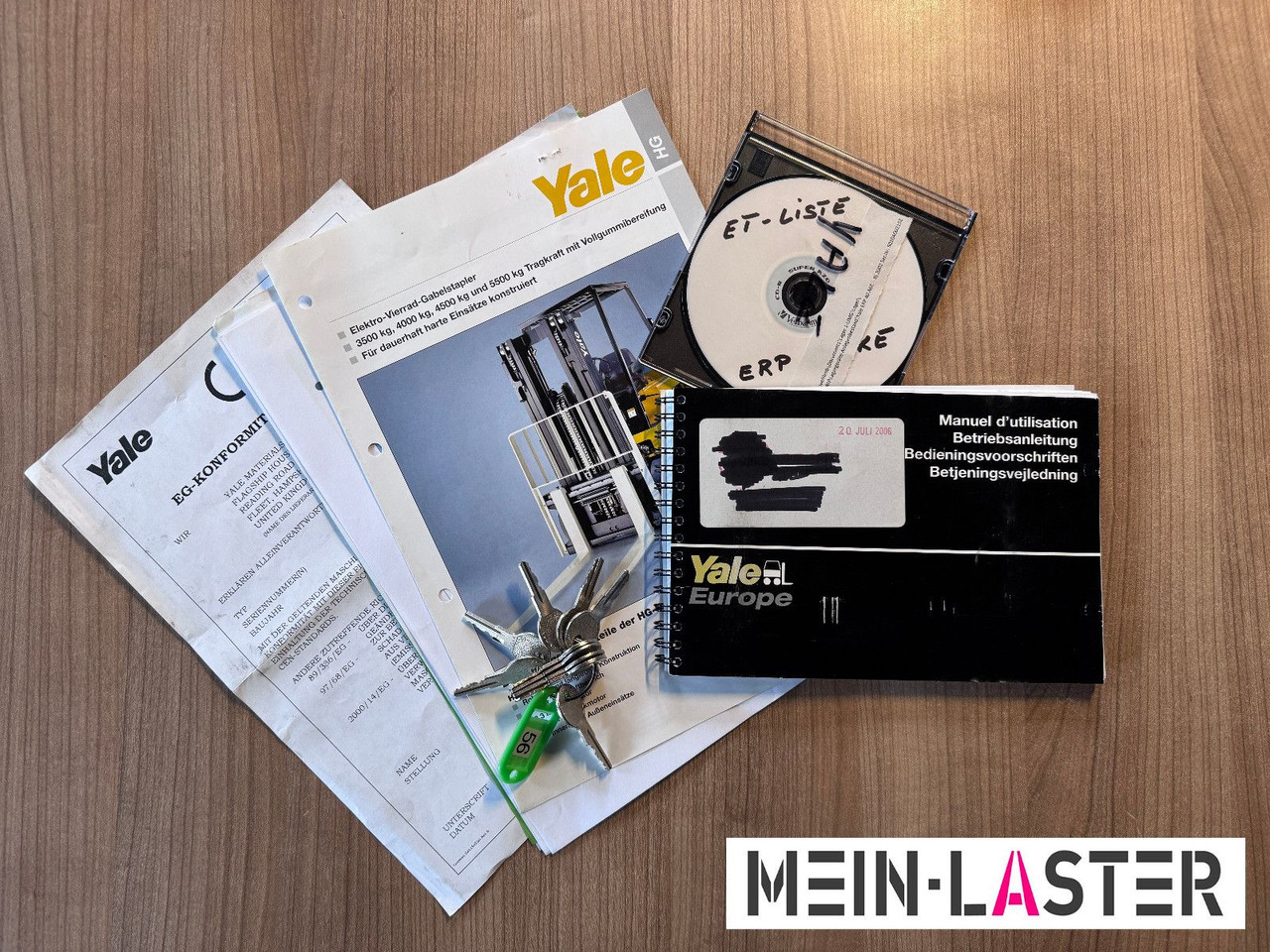 Carretilla elevadora eléctrica Yale ERP 40 AKE 4.000 kg - 3,6 m Zusatzhydraulik 1.Hd: foto 19 Carretilla elevadora eléctrica Yale ERP 40 AKE 4.000 kg - 3,6 m Zusatzhydraulik 1.Hd: foto 19