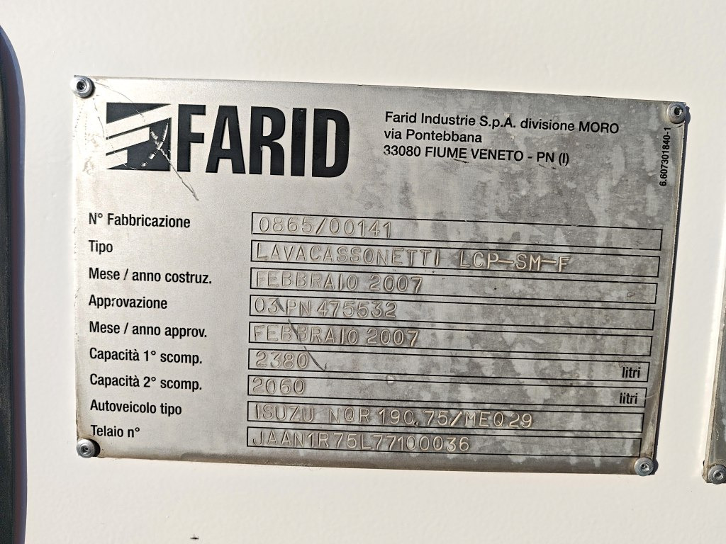 Camión de basura Isuzu Small CONTAINER WASHER Containerreiniger - FARID: foto 36 Camión de basura Isuzu Small CONTAINER WASHER Containerreiniger - FARID: foto 36