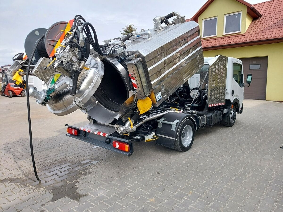 Limpieza de alcantarillado Renault Maxity Cappellotto INOX Low garage hydro combi: foto 19