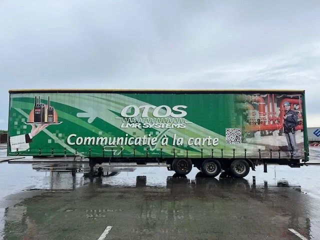 Semirremolque caja cerrada LAG 2X 2005 LAG SCHUIFZEIL TRAILER met kooiaap uitvoering: foto 9