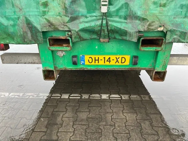 Semirremolque caja cerrada LAG 2X 2005 LAG SCHUIFZEIL TRAILER met kooiaap uitvoering: foto 13