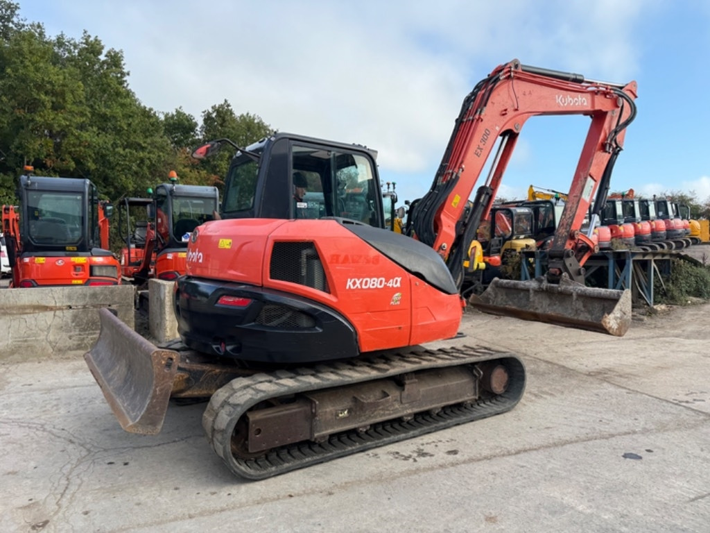 Kubota KX 080-4  - Miniexcavadora: foto 2 Kubota KX 080-4  - Miniexcavadora: foto 2