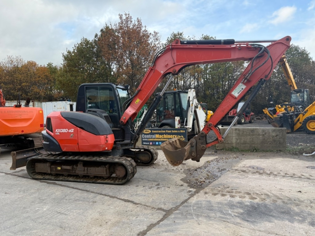 Kubota KX 080-4 - Miniexcavadora: foto 2 Kubota KX 080-4 - Miniexcavadora: foto 2
